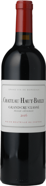 CHATEAU HAUT-BAILLY Grand cru classe, Pessac-Leognan 2016