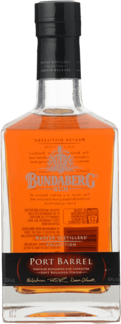 BUNDABERG Master Distillers Collection Port Barrel 40% ABV, Bundaberg NV