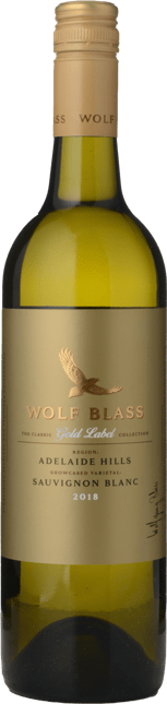 WOLF BLASS WINES Gold Label Sauvignon Blanc, Adelaide Hills 2018
