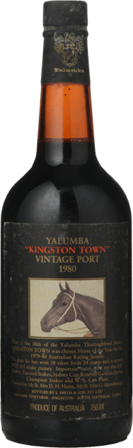 YALUMBA Kingston Town Vintage Port, Barossa Valley 1980