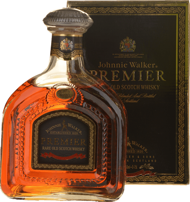 JOHNNIE WALKER Premier Rare Old Scotch Whisky 43 ABV, Scotland NV