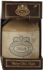 BROWN BROTHERS Very Old (ceramic crock) Port, Milawa NV Crock image number 0