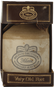 BROWN BROTHERS Very Old (ceramic crock) Port, Milawa NV Crock image number 0