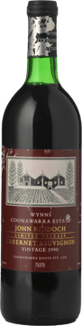 WYNNS COONAWARRA ESTATE John Riddoch Cabernet Sauvignon, Coonawarra 1990 Bottle image number 0