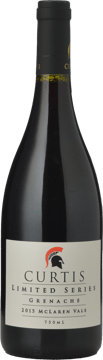 CURTIS FAMILY VINEYARDS Limited Series Grenache, McLaren Vale 2015 Bottle image number 0