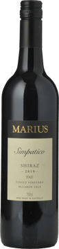 MARIUS WINES Simpatico Single Vineyard Shiraz, McLaren Vale 2019 Bottle image number 0
