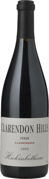 CLARENDON HILLS Hickinbotham Vineyard Syrah, McLaren Vale 2009 Bottle image number 0