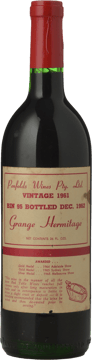 PENFOLDS Bin 95 Grange Shiraz, South Australia 1961 Bottle image number 0