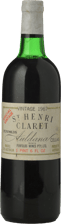 PENFOLDS St. Henri Shiraz, South Australia 1967 Bottle