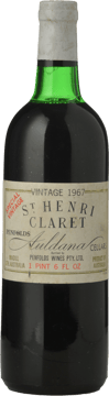 PENFOLDS St. Henri Shiraz, South Australia 1967 Bottle image number 0