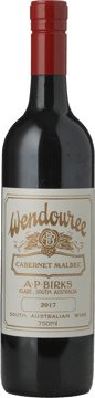 WENDOUREE Cabernet Malbec, Clare Valley 2017 Bottle image number 0