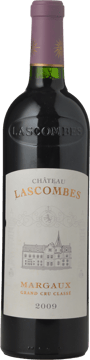 CHATEAU LASCOMBES 2me cru classe, Margaux 2009 Bottle image number 0
