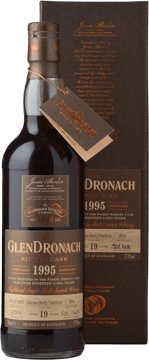 GLENDRONACH Aged 19 Years Olorosso Sherry Puncheon cask 57% abv, The Highlands 1995 700ml image number 0