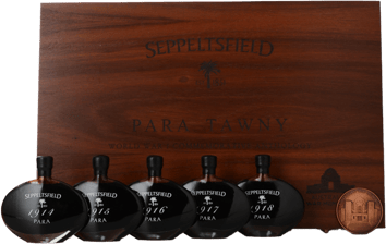 SEPPELTSFIELD 100 Year Old Para Vintage Tawny WWI Anthology Aged Tawny Port, Barossa MV Set