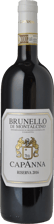 CAPANNA Riserva , Brunello di Montalcino DOCG 2016 Bottle