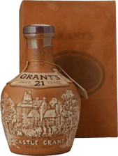 GRANT'S 21 Year Old 40%ABV Castle Grant, Scotland NV Crock