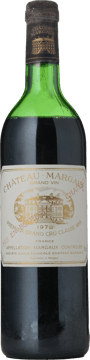 CHATEAU MARGAUX 1er cru classe, Margaux 1978 Bottle image number 0