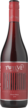 TWELVE DEGREES Pinot Noir, New Zealand 2019 Bottle image number 0