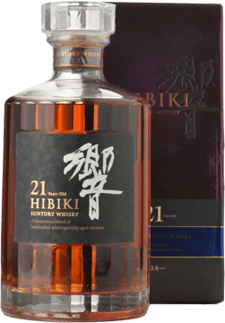 SUNTORY Hibiki 21 Year Old Japanese Whisky 43% ABV, Japan NV 700ml image number 0