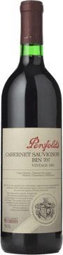 PENFOLDS Bin 707 Cabernet Sauvignon, South Australia 1993 Bottle image number 0