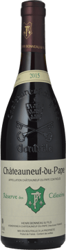 DOMAINE HENRI BONNEAU Reserve des Celestins, Chateauneuf-du-Pape 2015 Bottle image number 0