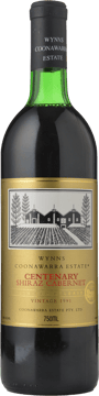 WYNNS COONAWARRA ESTATE Centenary Shiraz Cabernet, Coonawarra 1991 Bottle image number 0