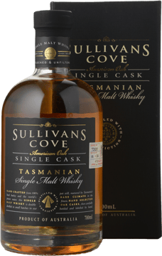 SULLIVANS COVE American Oak Single Cask TD0261 47.2% ABV Single Malt Whisky, Tasmania NV 700ml image number 0