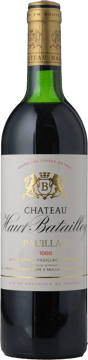 CHATEAU HAUT-BATAILLEY 5me cru classe, Pauillac 1988 Bottle image number 0