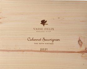 VASSE FELIX Cabernet Sauvignon, Margaret River Wooden Box 6pk  2021 Case