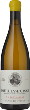 DOMAINE DU ROC DES BOUTIRES En Bertilionne, Pouilly-Fuisse 2021 Bottle image number 0