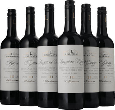 LANGTONS Lindemans Trio 6 Pack Cabernet, Coonawarra 2021 Case image number 0