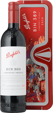 PENFOLDS Bin 389 Cabernet Shiraz Scuba Gift Boxed Screwcap 2020 Bottle image number 0