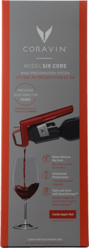 CORAVIN Model 6 Candy Apple Red 112213 NV Unit image number 0