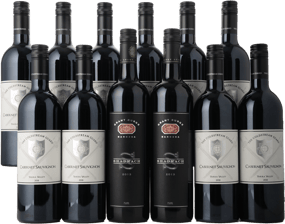 LANGTONS Coldstream Guard and Shadrach Cabernet 12 Pack Cabernet, Yarra Valley, Barossa Valley MV Case