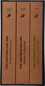 THE AUSTRALIAN ARK by Andrew Caillard MW, Leatherbound NV Book image number 0
