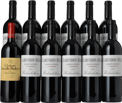 LANGTONS Clarendon Hills Hickinbotham Cabernet and Leoville Poyferre 12 Pack 2011 Case image number 0