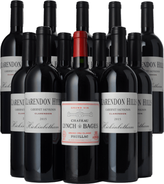 LANGTONS Clarendon Hills Hickinbotham Cabernet and Lynch Bages 12 Pack 2011 Case image number 0