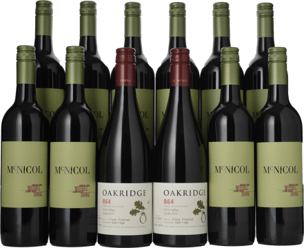 LANGTONS Mitchell and Oakridge Syrah 12 Pack MV Case image number 0