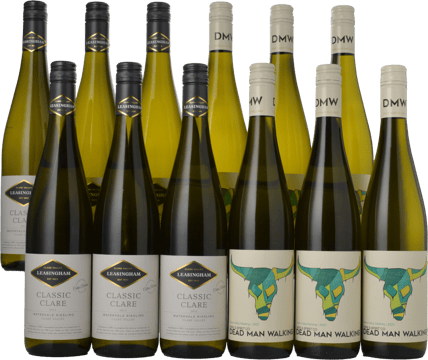 LANGTONS Dead Man Walking Riesling 2023 and Leasingham Riesling 2015 12 pack Riesling, Clare Valley MV Case image number 0