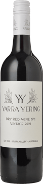 YARRA YERING Dry Red Wine No.1 Cabernets, Yarra Valley 2021 Bottle image number 0