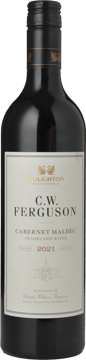 HOUGHTON C.W. Ferguson Cabernet Malbec, Great Southern 2021 Bottle image number 0