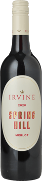 IRVINE Springhill Merlot, South Australia 2020 Bottle image number 0