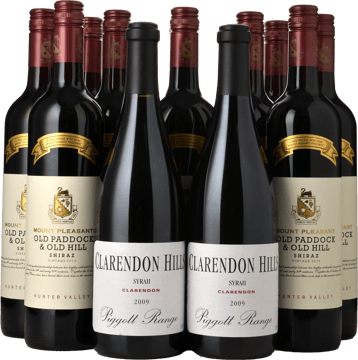 LANGTONS Mount Pleasant Old Paddock and Old Hill Shiraz with Clarendon Hills Piggott Range, 12 Pack  MV Case image number 0
