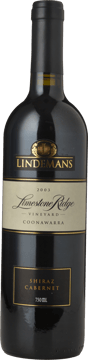 LINDEMANS Limestone Ridge Vineyard Shiraz Cabernet, Coonawarra 2003 Bottle image number 0