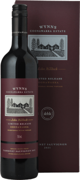 WYNNS COONAWARRA ESTATE John Riddoch Cabernet Sauvignon, Coonawarra 2021 Bottle image number 0