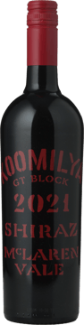 SC PANNELL Koomilya GT Block Shiraz, McLaren Vale 2021 Bottle image number 0