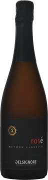 CANTINA DELSIGNORE Metodo Classico Extra Brut Rose Nebbiolo, Gattinara 2021 Bottle image number 0