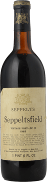 SEPPELT Seppeltsfield DP32 Vintage Port, Rutherglen 1965 Bottle image number 0