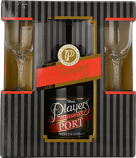 THE NATIONAL LIQUOR COMPANY Players Old 2 Glass Set Tawny Port, Western Australia NV Set