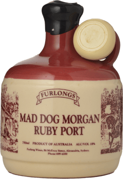 FURLONGS Mad Dog Morgan Ruby Port, New South Wales NV Crock image number 0